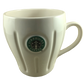 Barista White Ribbed Embossed Siren Mug 2003 Starbucks