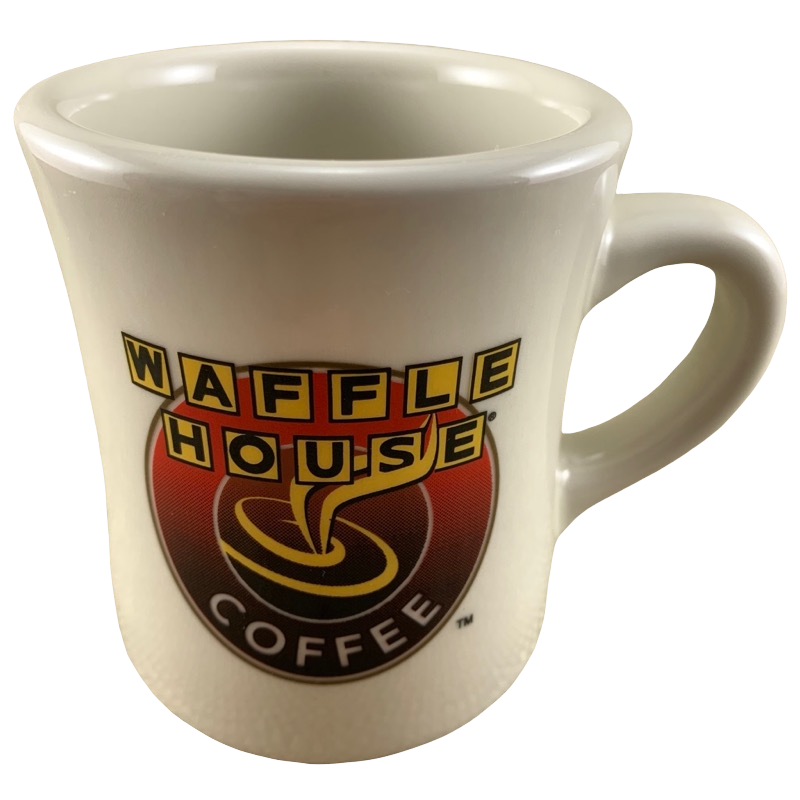 Brand New Waffle House Vintage 9oz Coffee Mug Cup Heavy Ceramic