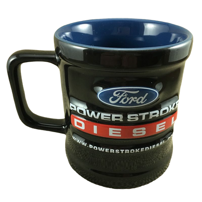 Ford Power Stroke Diesel Engine Embossed Mug