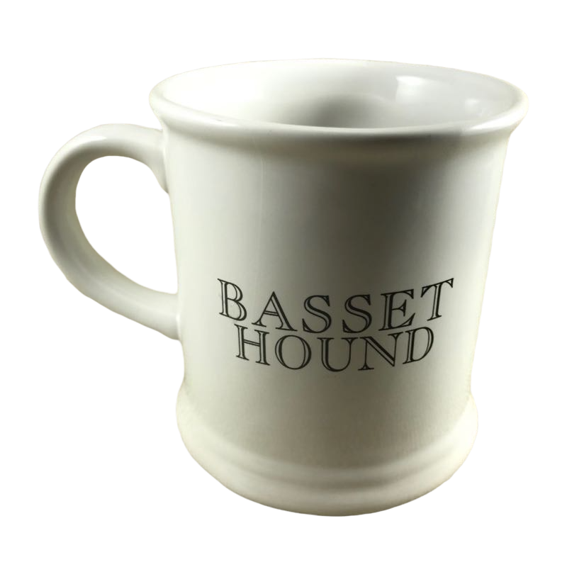 Best Friend Originals Basset Hound Embossed Mug Xpres
