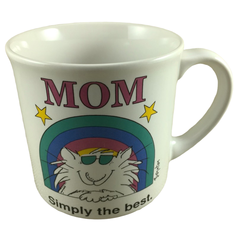 Mom Simply The Best Cat Sandra Boynton Mug Recycled Paper Products