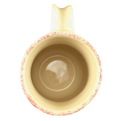 Hearts Pottery Style Mug Papel