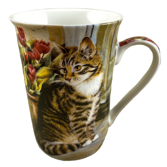 Cottage Tabby Cat Mug Creative Tops LTD