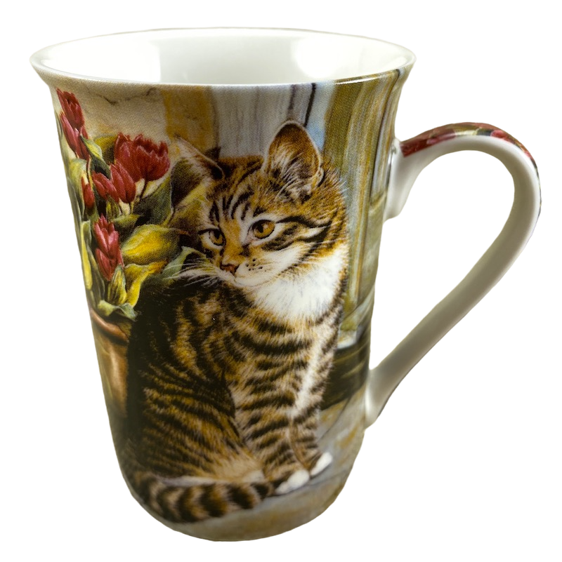 Cottage Tabby Cat Mug Creative Tops LTD