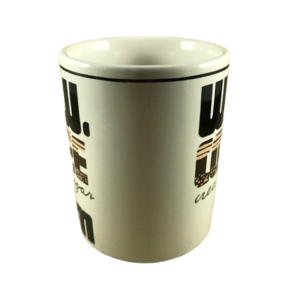 WWW.COFFEE.COM Cream & Sugar Mug Tienshan Stoneware