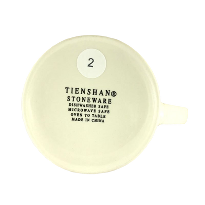 WWW.COFFEE.COM Cream & Sugar Mug Tienshan Stoneware