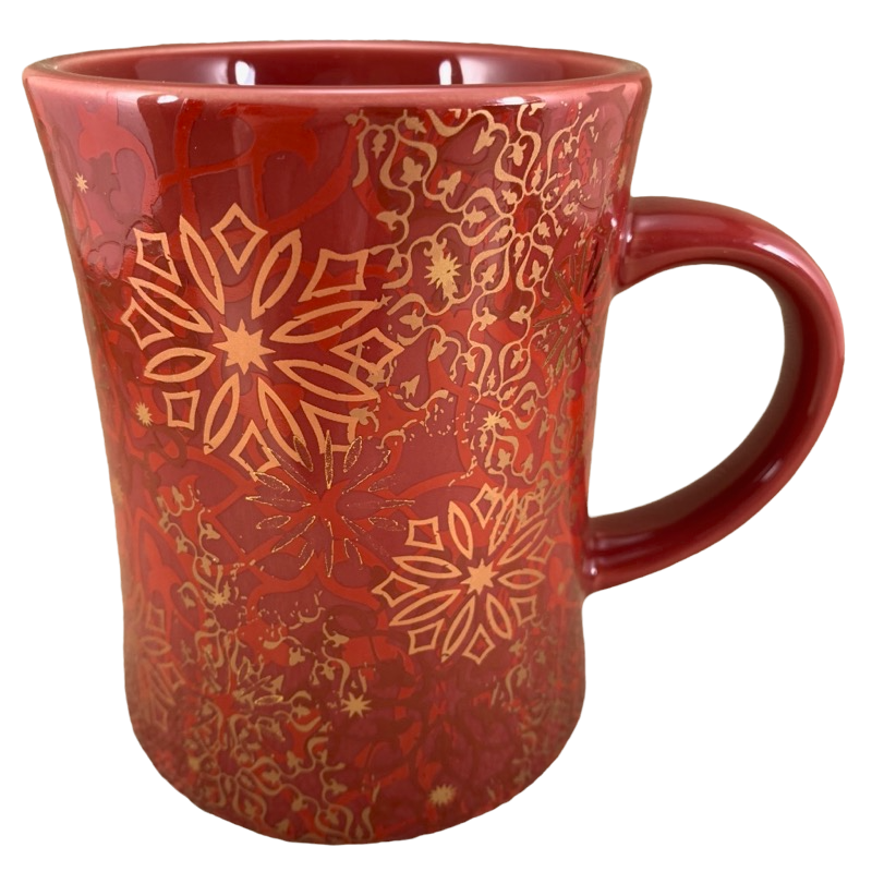 Peet's Coffee & Tea Snowflakes Holiday 2010 Mug