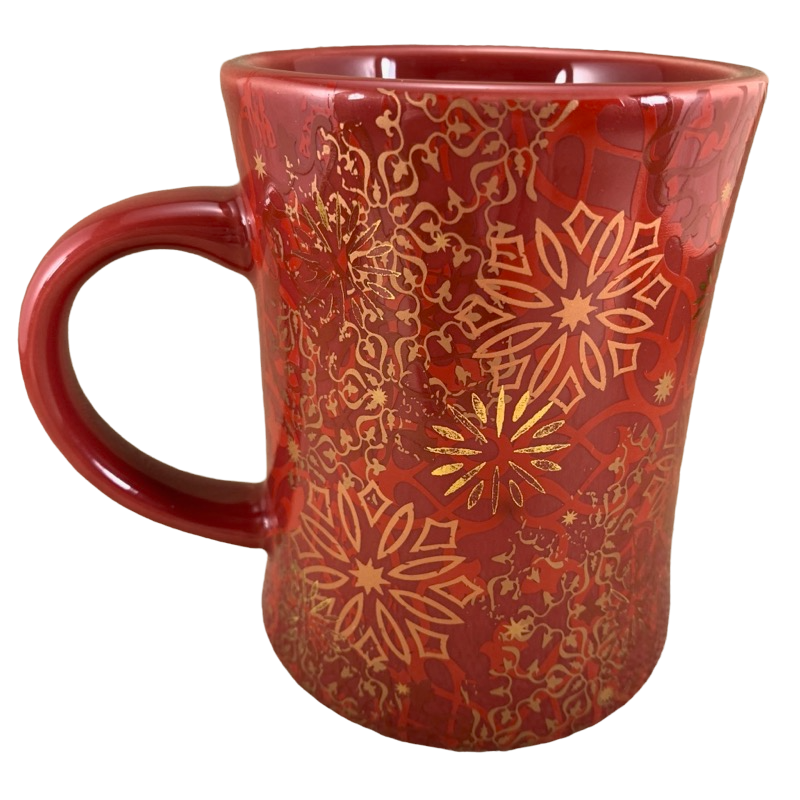 Peet's Coffee & Tea Snowflakes Holiday 2010 Mug