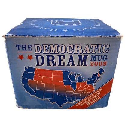 The Democratic Dream 2008 Mug The Unemployed Philosophers Guild New In Box