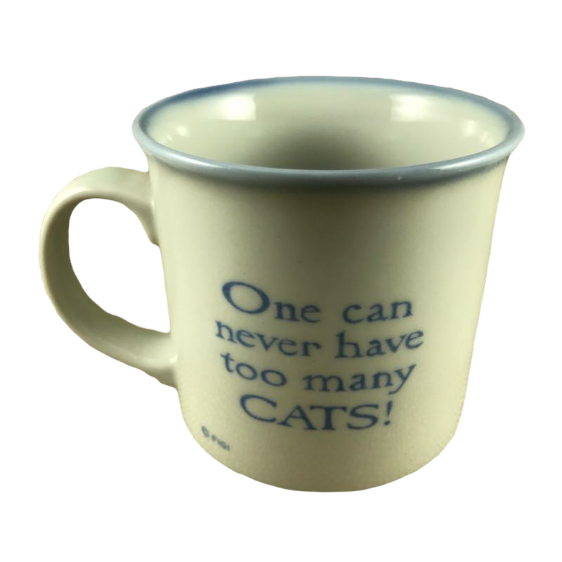 One Can Never Have Too Many Cats! Mug Otagiri