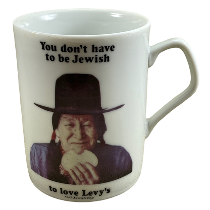 You Don't Have To Be Jewish To Love Levy's Real Jewish Rye Bread Native American Mug