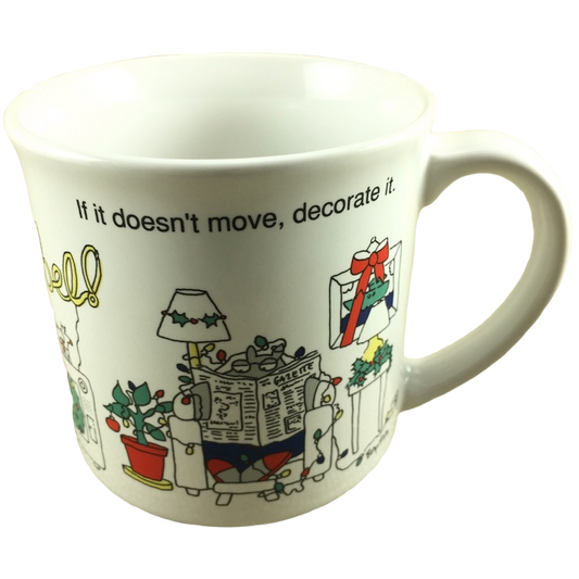 If It Doesn't Move Decorate It Sandra Boynton Mug Recycled Paper Products