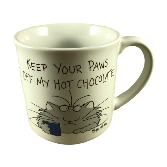 Keep Your Paws Off My Hot Chocolate Sandra Boynton Mug Recycled Paper Products