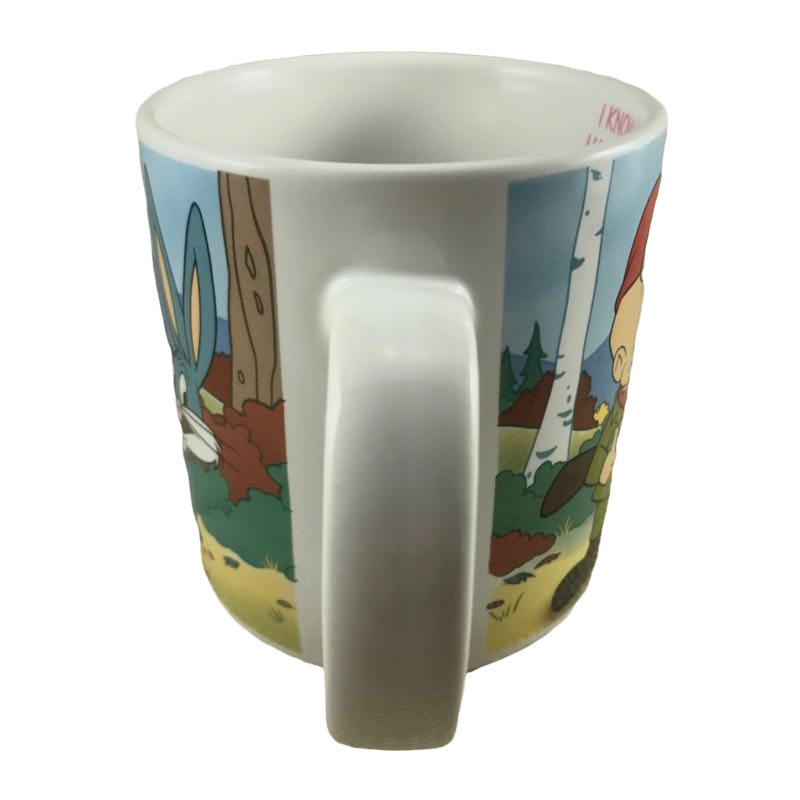 Elmer Fudd Bugs Bunny Looney Tunes I Know What's Up Happy Birthday Doc Mug Warner Brothers Applause