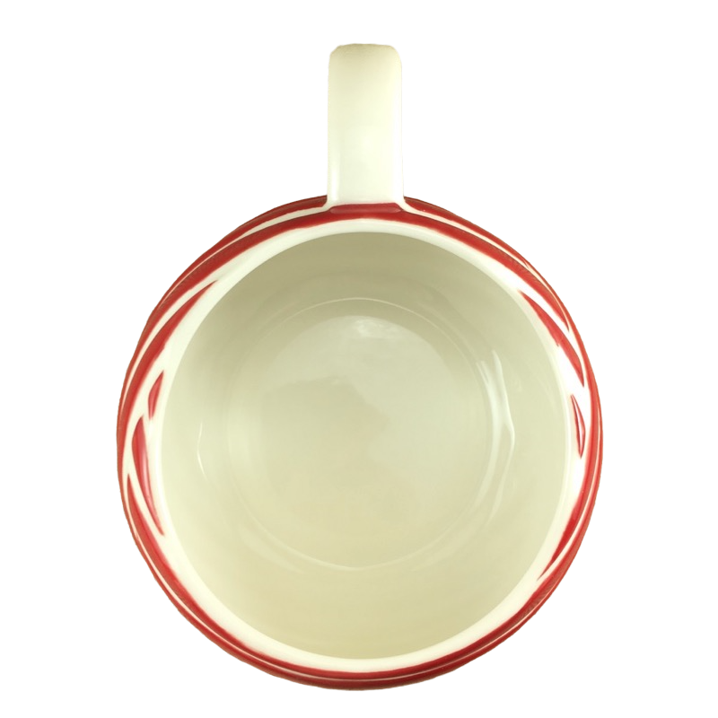 Candy Cane Mug with Red Stripes – MaryRoseYoung