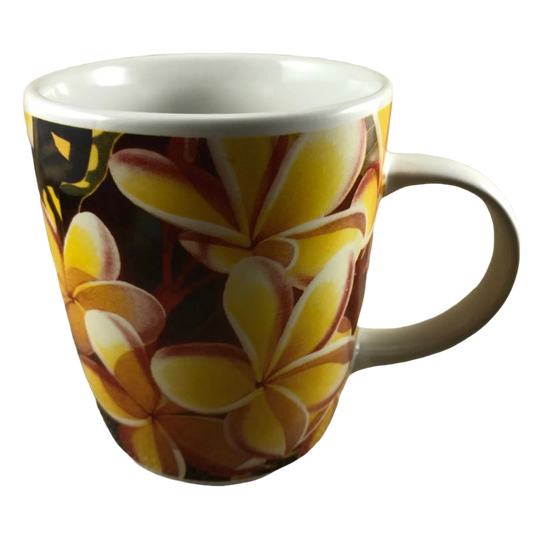 Rainbow Plumerias Mug Island Heritage