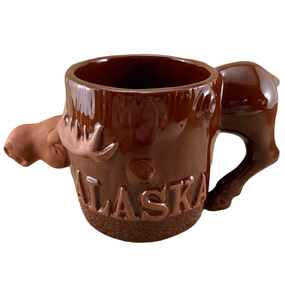 Alaska Moose Through A Tree 3D Figural Mug