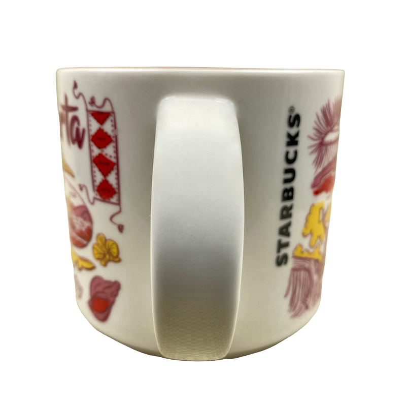 Starbucks Been There Puerto Vallarta Mug with colorful local designs and Starbucks logo on white ceramic